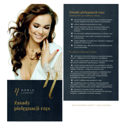 Zalecenia dla klientki po aplikacji rzęs (10szt.)